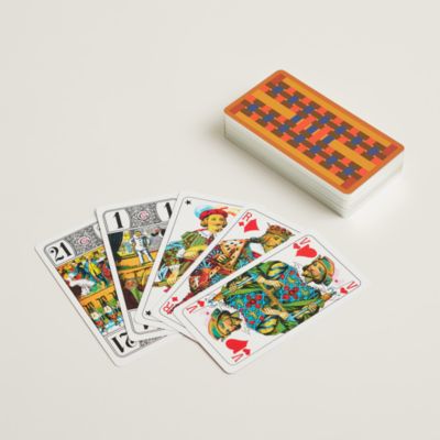 H Tissage tarot deck of cards | Hermès UK